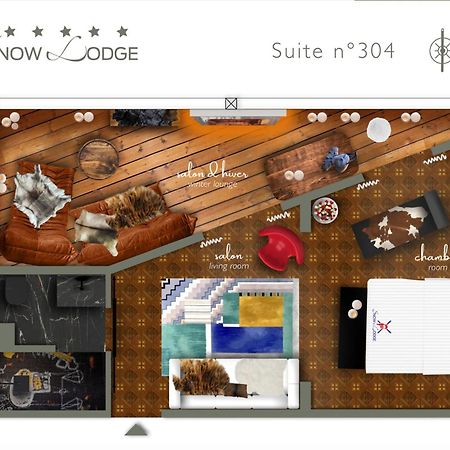 Snow Lodge Hotel Courchevel 1850 Exteriér fotografie