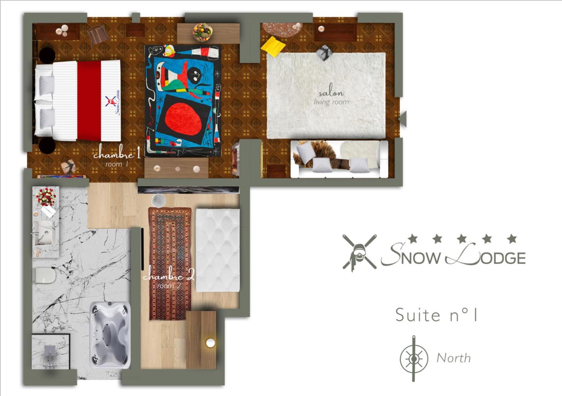 Snow Lodge Hotel Courchevel 1850 Exteriér fotografie