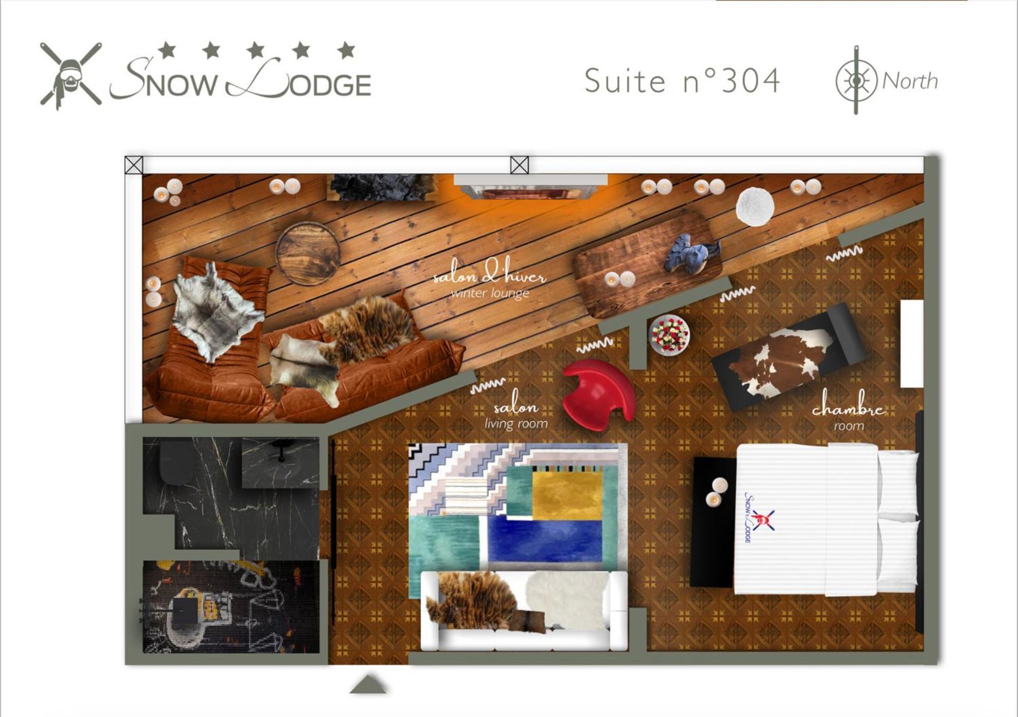 Snow Lodge Hotel Courchevel 1850 Exteriér fotografie